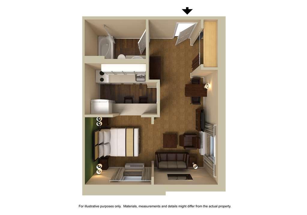 Extended Stay America Suites - Chicago - Lombard - Yorktown Center Phòng bức ảnh